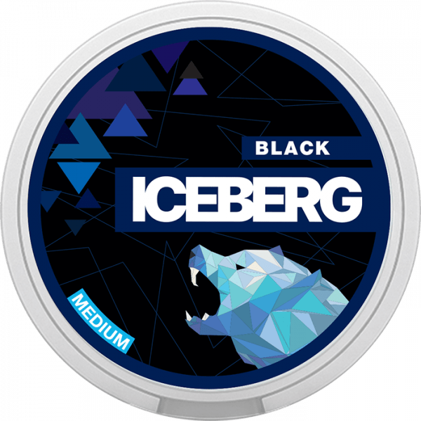 Iceberg Black Medium - pouchesforyou