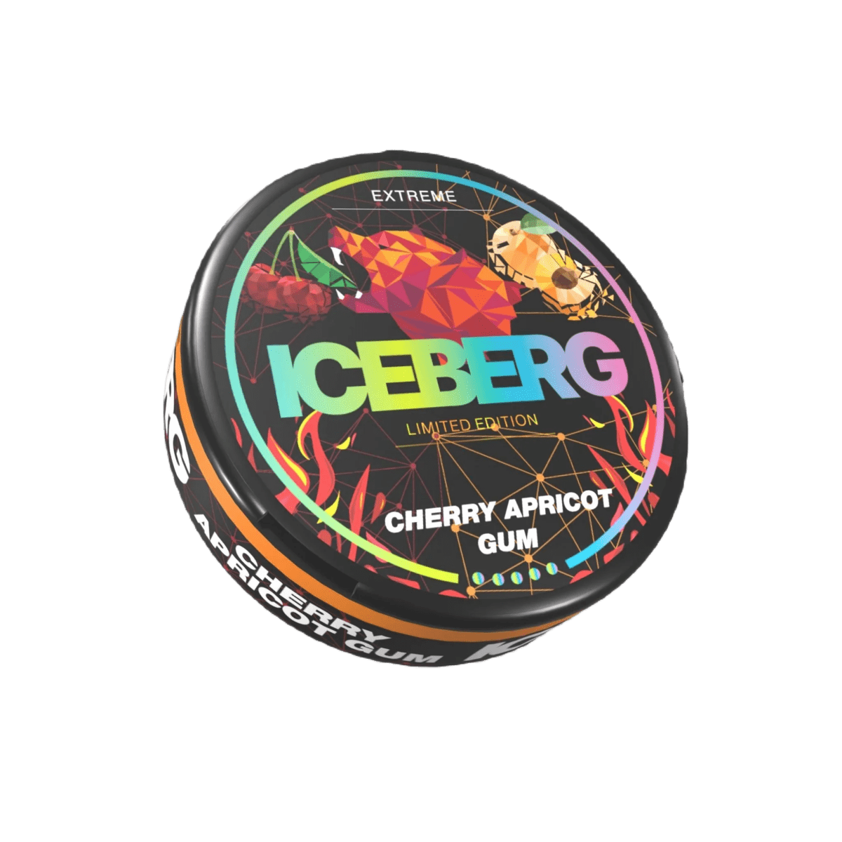 Iceberg Cherry Apricot Gum Strong - pouchesforyou