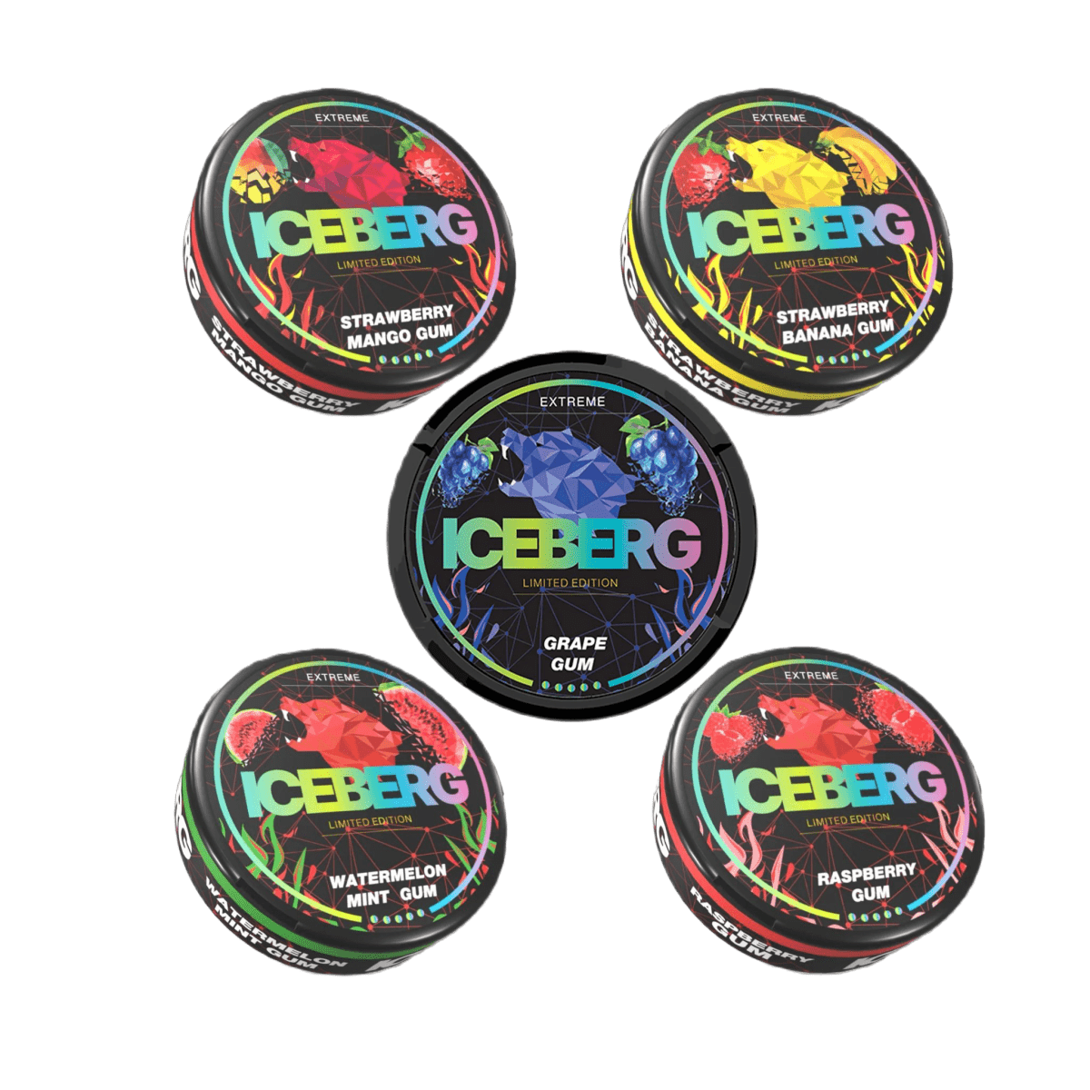 Iceberg Extreme Gum Mixpack - pouchesforyou