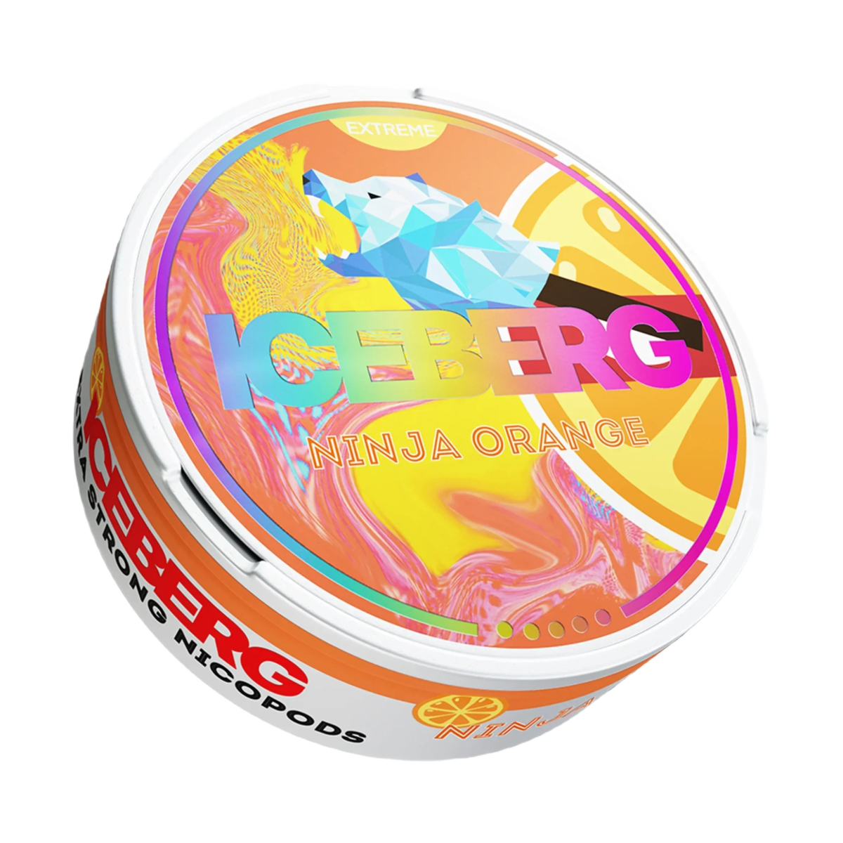 Iceberg Ninja Orange Extreme - pouchesforyou