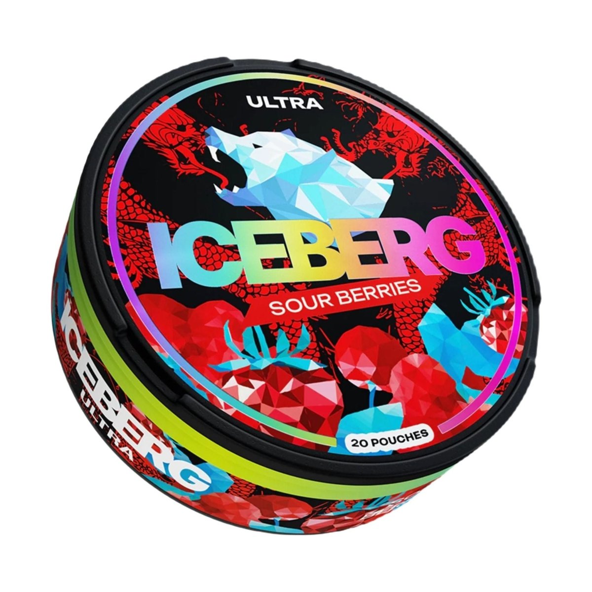 Iceberg Ultra Sour Berries Extreme - pouchesforyou
