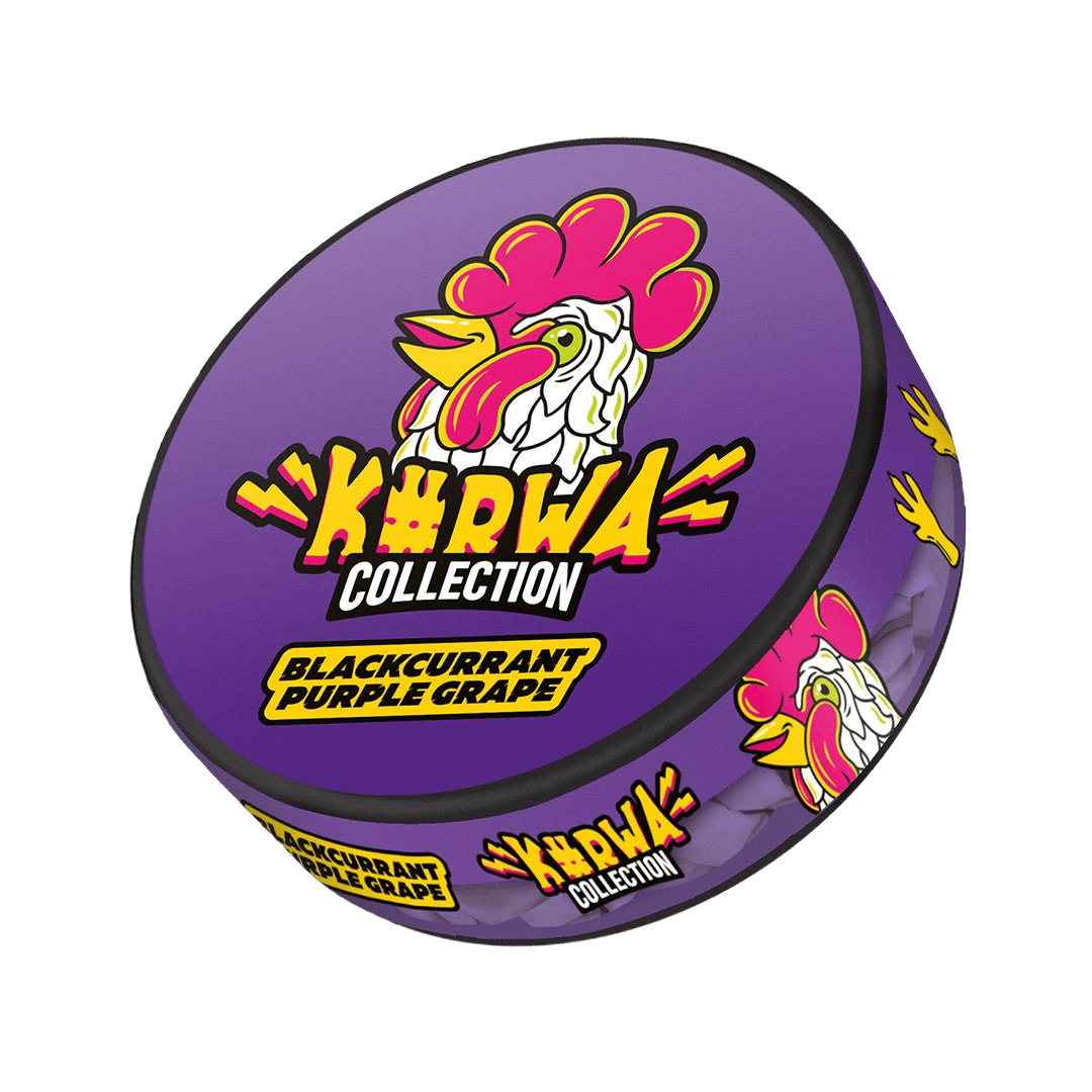 Kurwa Collection Hard Blackcurrant - Purple Grape - pouchesforyou