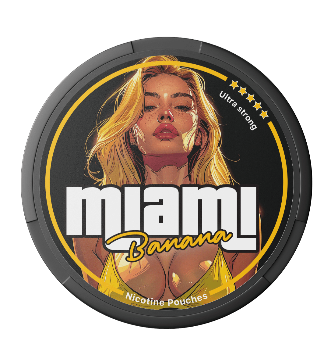 Miami Banana Ultra Strong - pouchesforyou