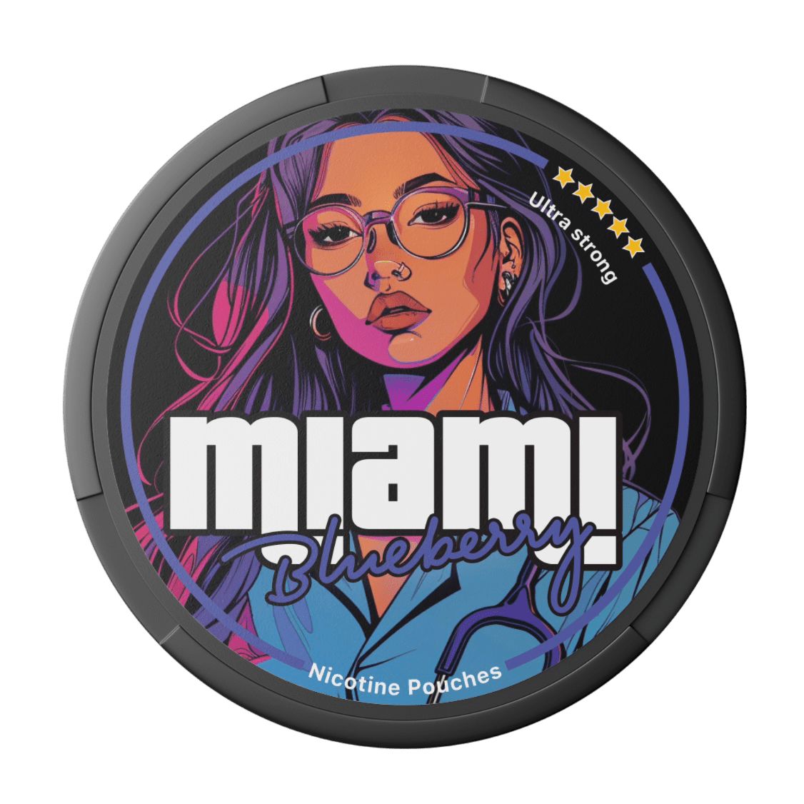 Miami Blueberry Ultra Strong - pouchesforyou