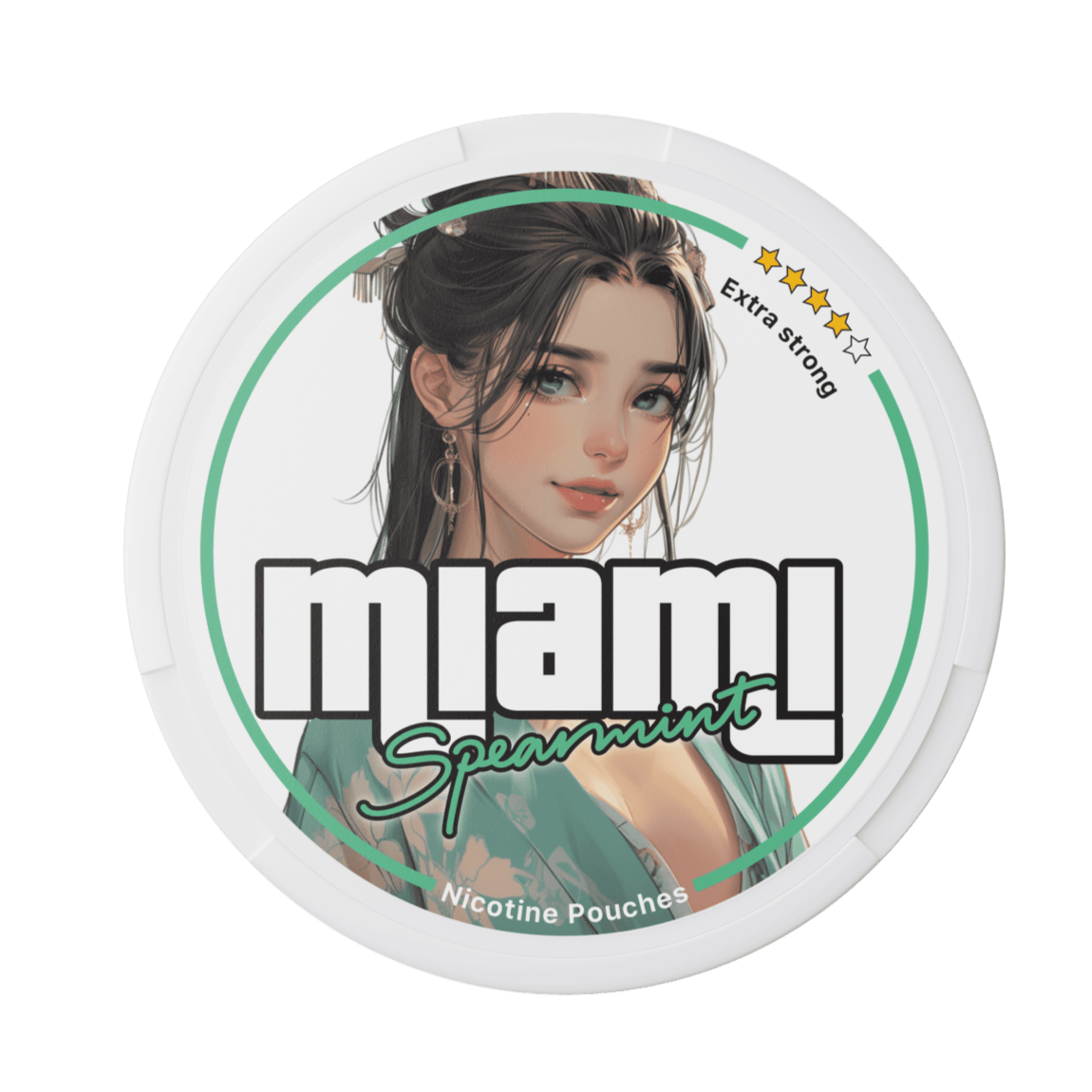 Miami Spearmint Extra Strong - pouchesforyou