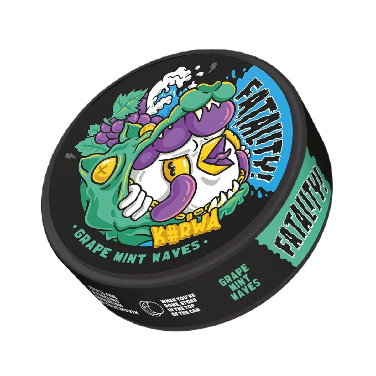 Kurwa Fatality Grape Mint Waves - pouchesforyou