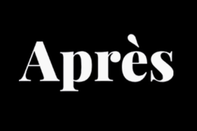 Après Snus Logo Black and White 