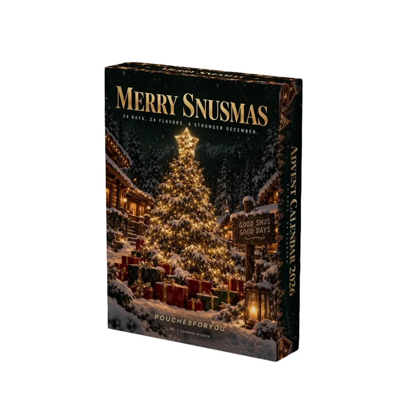 Snus Adventskalender 2026 24 Dosen 