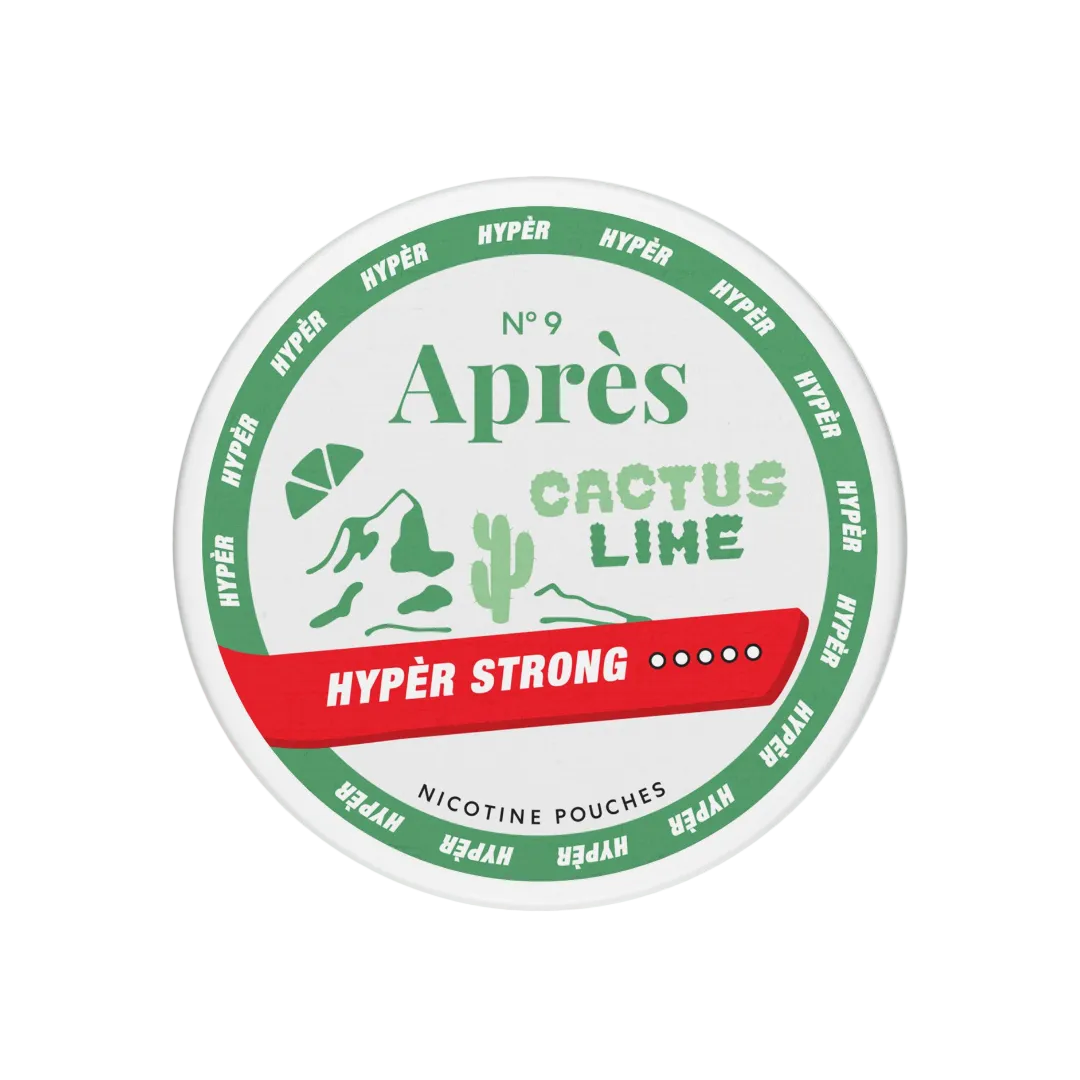 Après Cactus Lime No9 Hypèr Strong Snus Dose