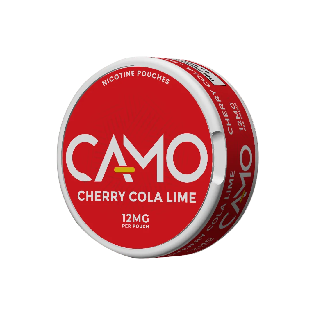 Camo Cherry Cola Lime Strong 12mg Snus Dose