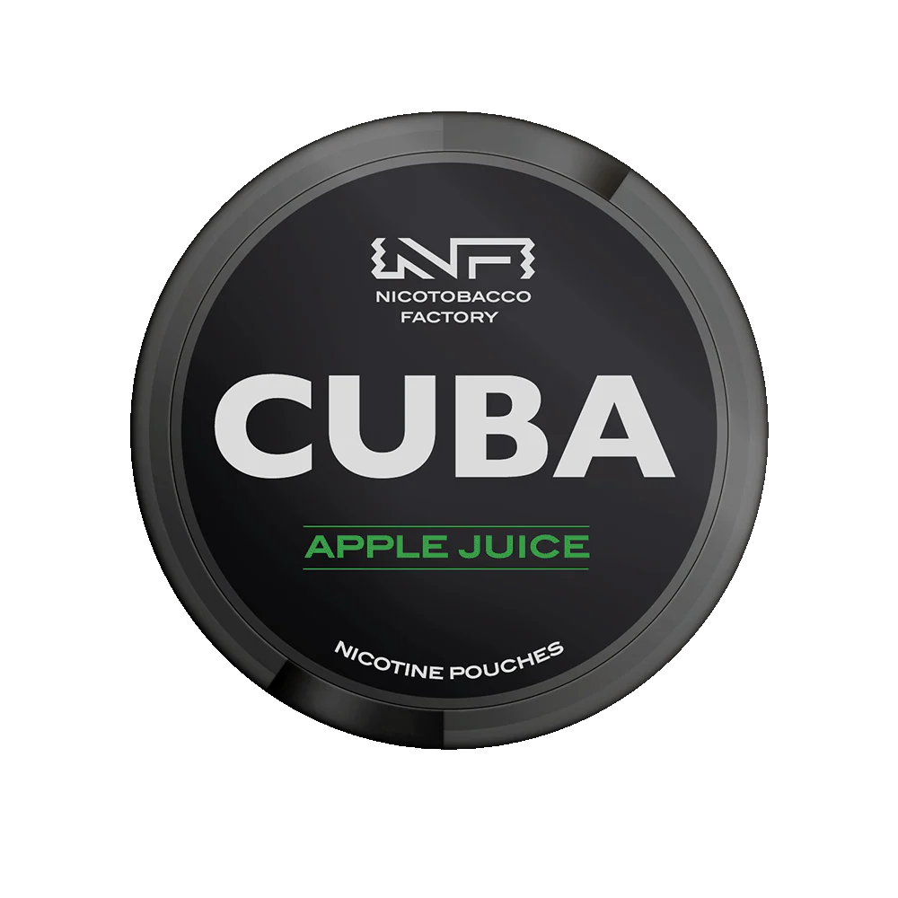 Cuba Black Apple Juice Strong – Nikotinbeutel kaufen bei pouchesforyou