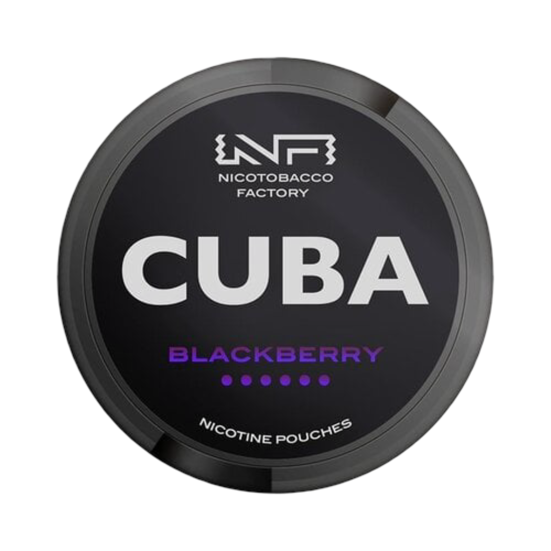 Cuba Black Blackberry – Nikotinbeutel kaufen bei pouchesforyou