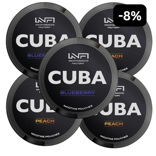 Cuba Black Mixpack – Nikotinbeutel kaufen bei pouchesforyou