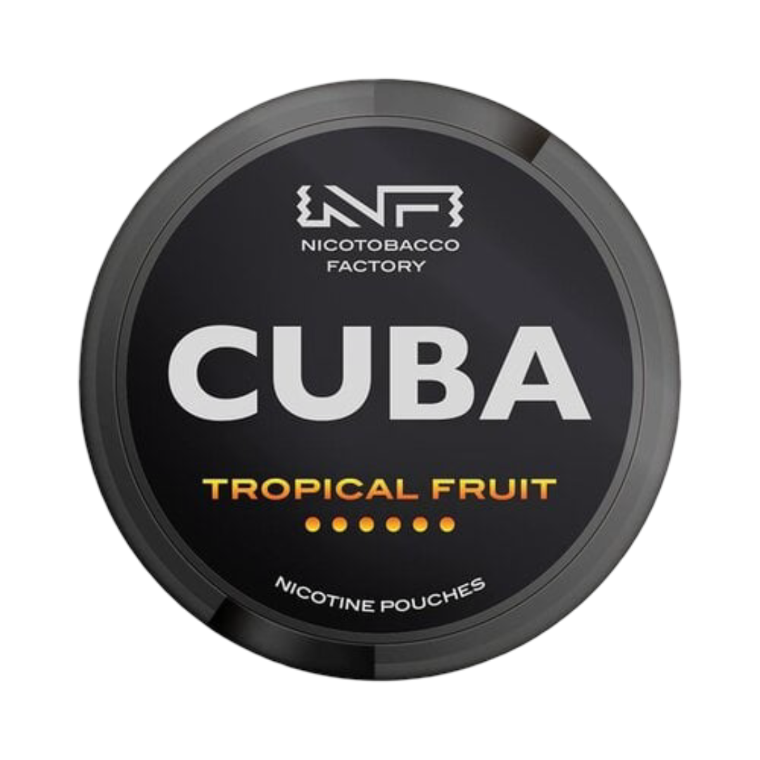 Cuba Black Tropical Fruit – Nikotinbeutel kaufen bei pouchesforyou
