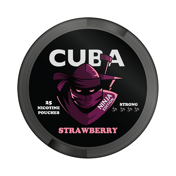 Cuba Ninja Strawberry – Nikotinbeutel kaufen bei pouchesforyou