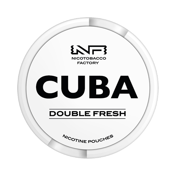 Cuba White Double Fresh – Nikotinbeutel kaufen bei pouchesforyou