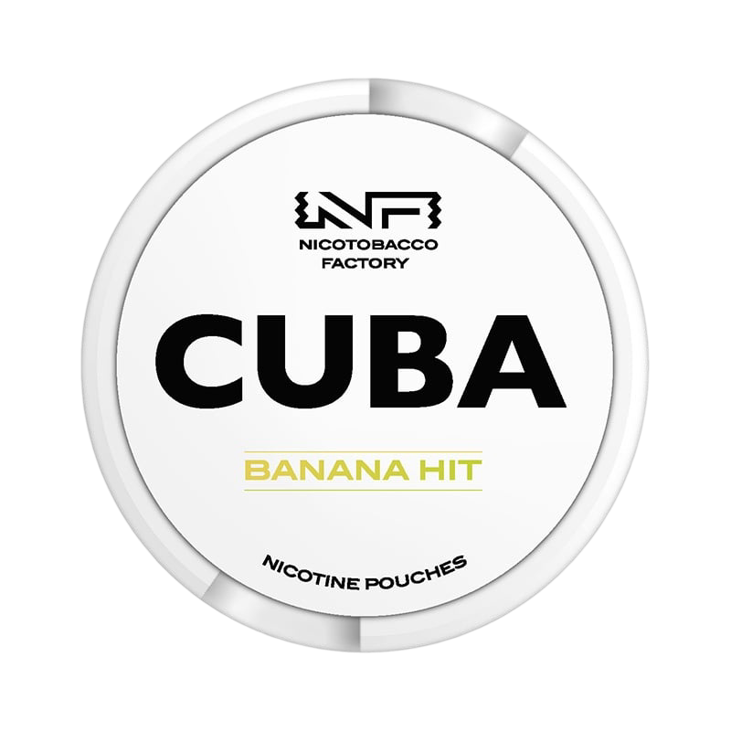 Cuba White Banana Hit – Nikotinbeutel kaufen bei pouchesforyou
