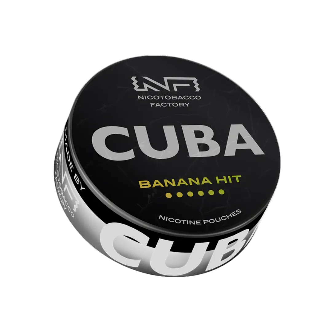 Cuba Black Banana Hit 66mg Snus Dose
