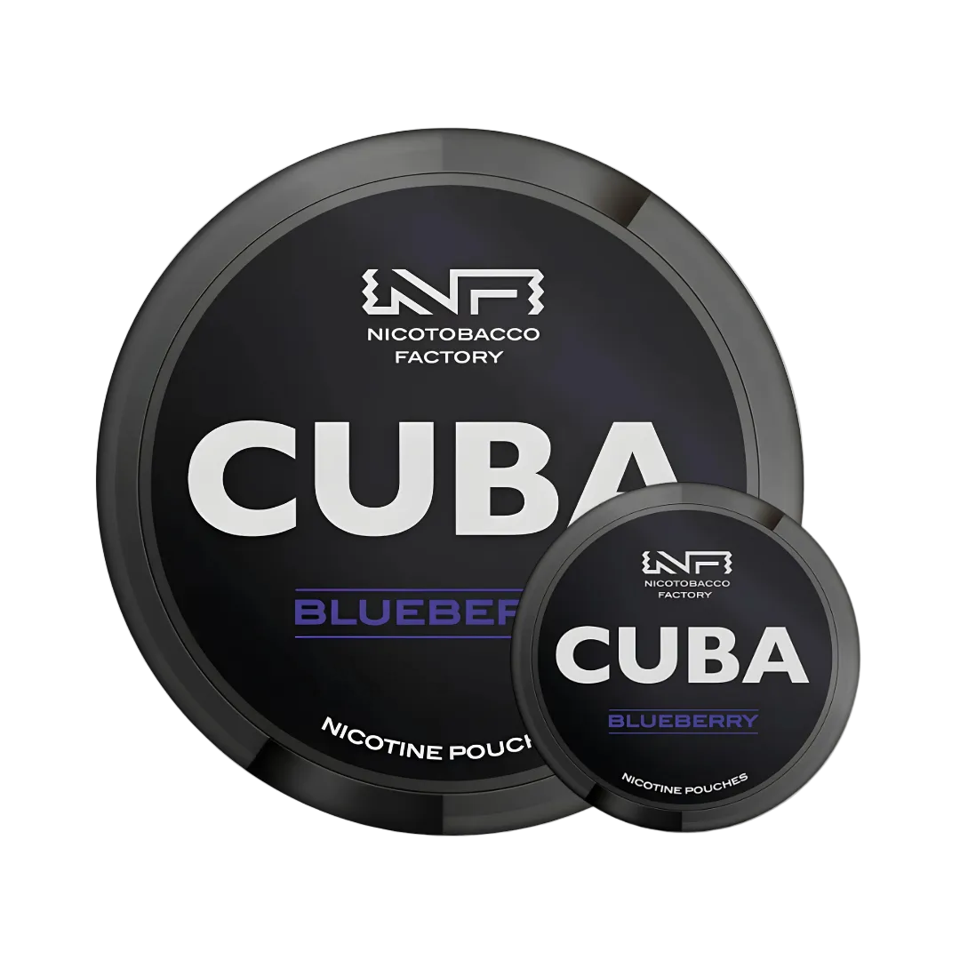 Cuba Black Blueberry Mega Can Snus kaufen (43 mg) | Pouchesforyou