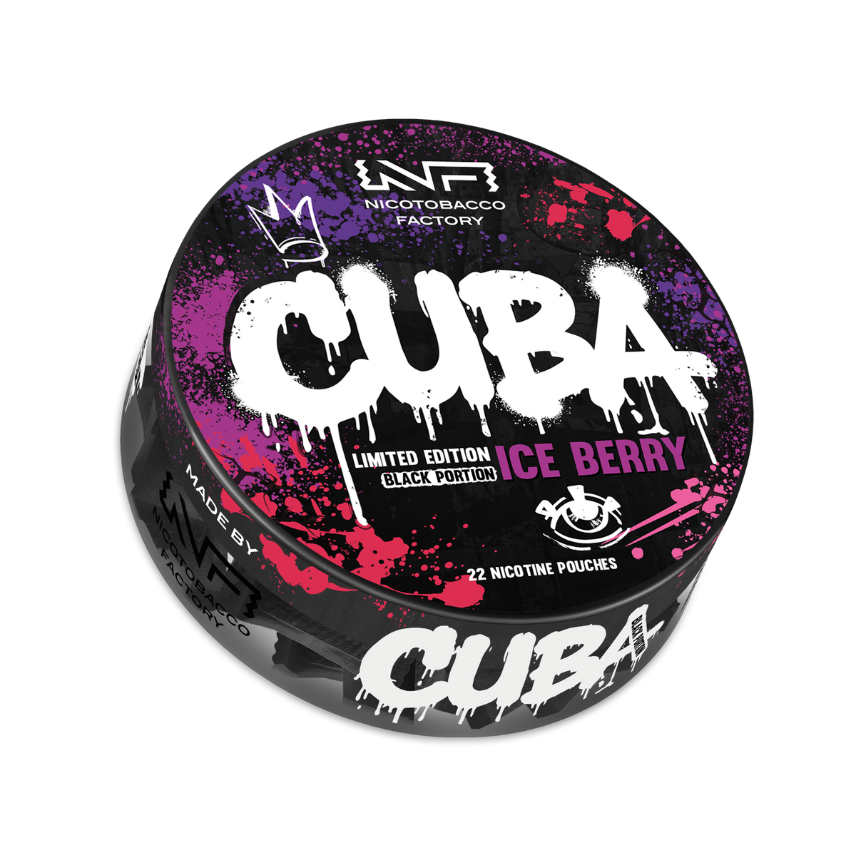 Cuba Black Ice Berry Limited Edition 43mg Snus Dose