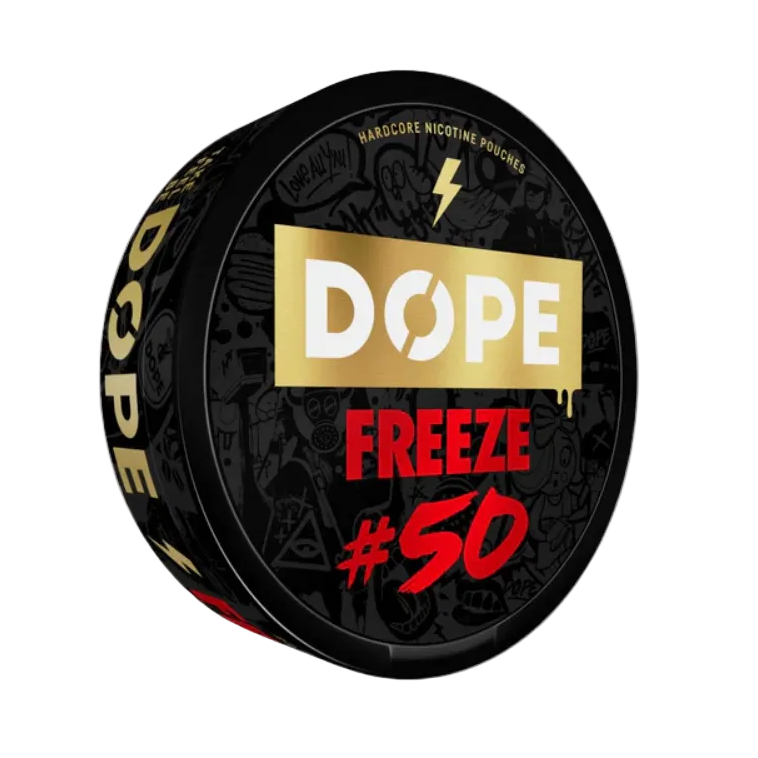 Dope Freeze Extreme 50mg Snus Dose - Pouchesforyou