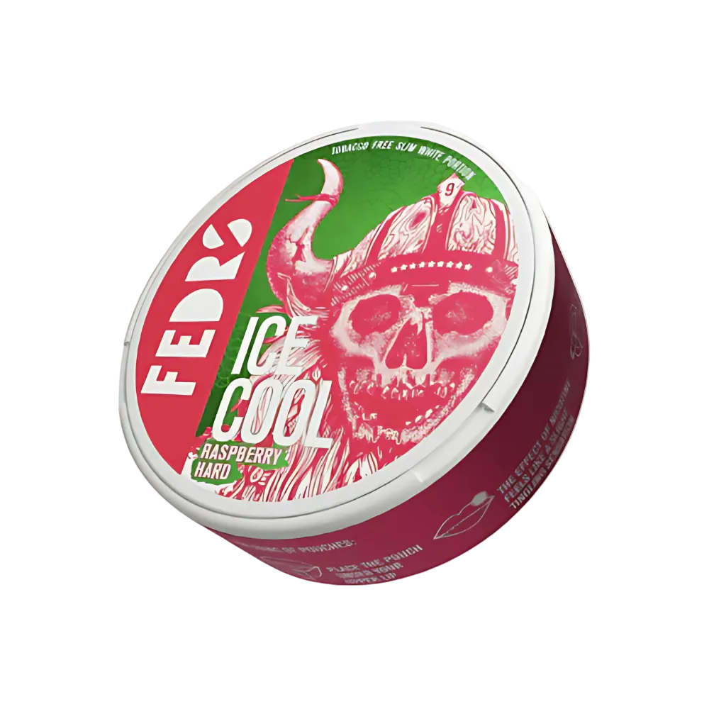Fedrs Ice Cool Raspberry Hard 65mg Snus Dose