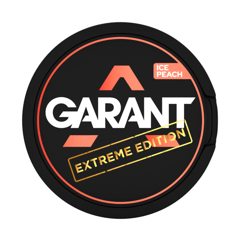 Garant Extreme Ice Peach – Nikotinbeutel kaufen bei pouchesforyou