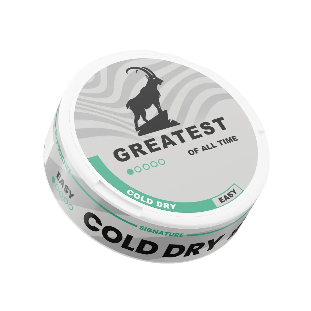 Greatest Cold Dry Easy 4mg Snus Dose