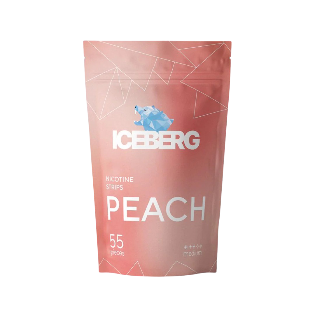Iceberg Strips Peach – Nikotinbeutel kaufen bei pouchesforyou