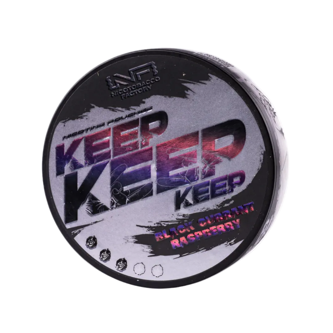 Keep Black Currant Raspberry 16mg Snus Dose Pouchesforyou