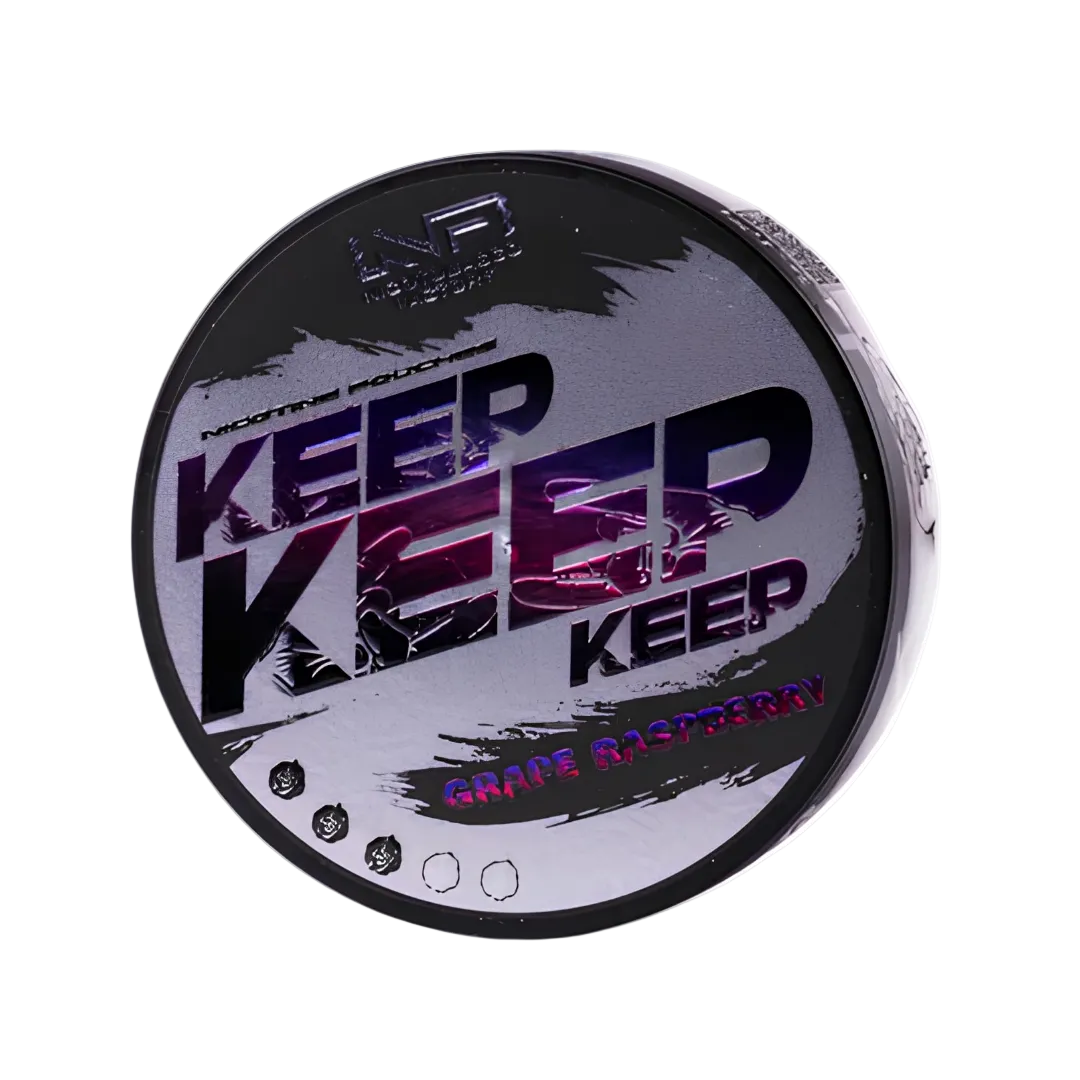 Keep Grape Raspberry Strong 20mg Snus Dose Pouchesforyou