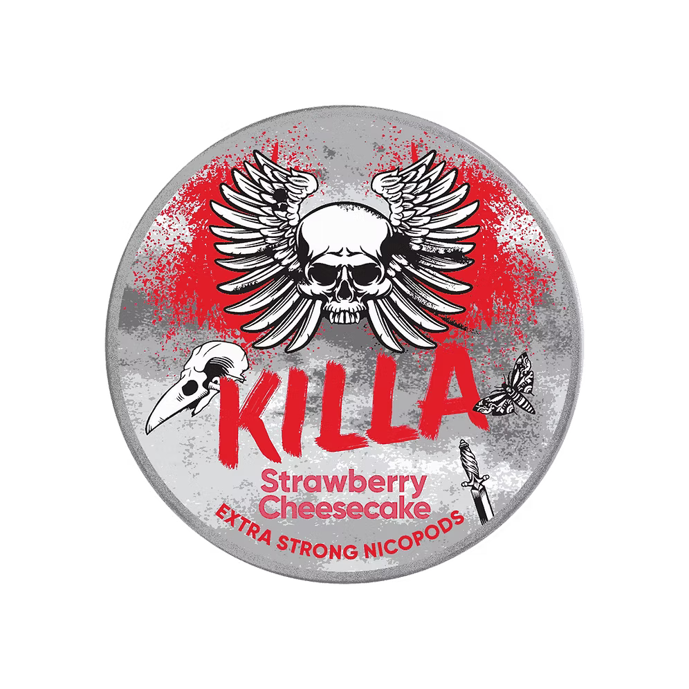 Killa Strawberry Cheesecake Snus Dose