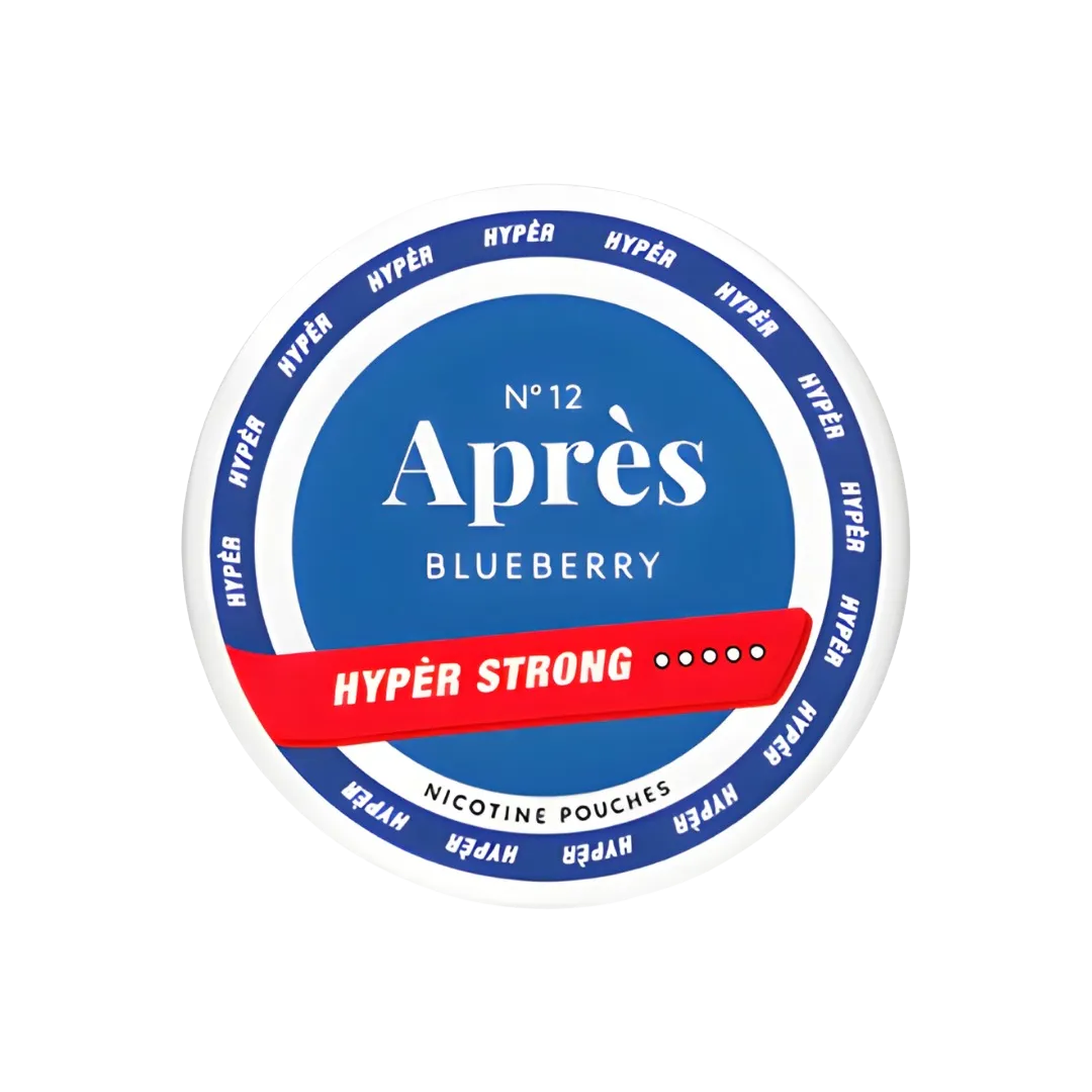No.12 Après Blueberry Hypèr Strong 20mg Snus Dose - Pouchesforyou