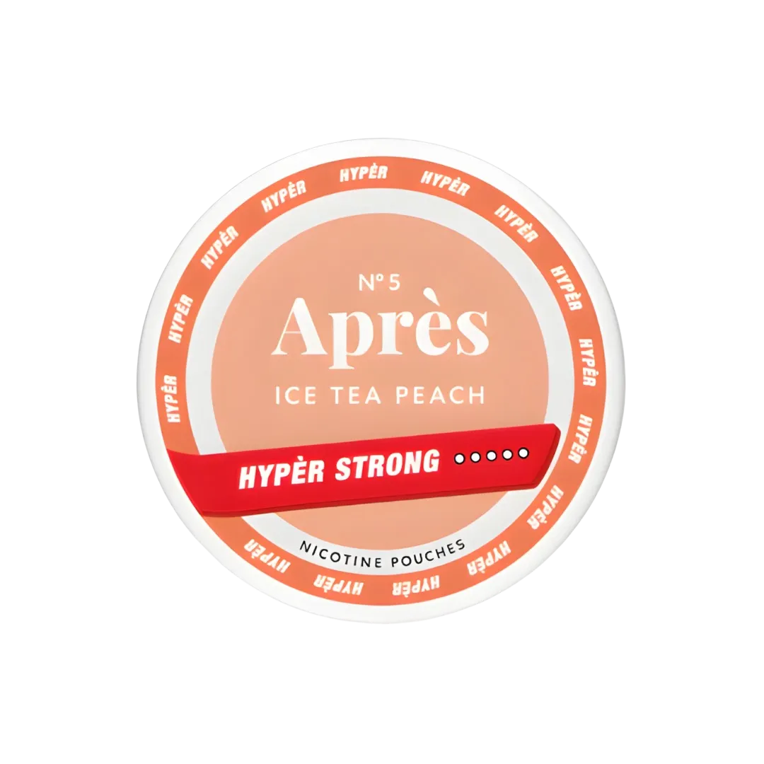 No.5 Après Ice Tea Peach - Hypèr Strong Snus Dose