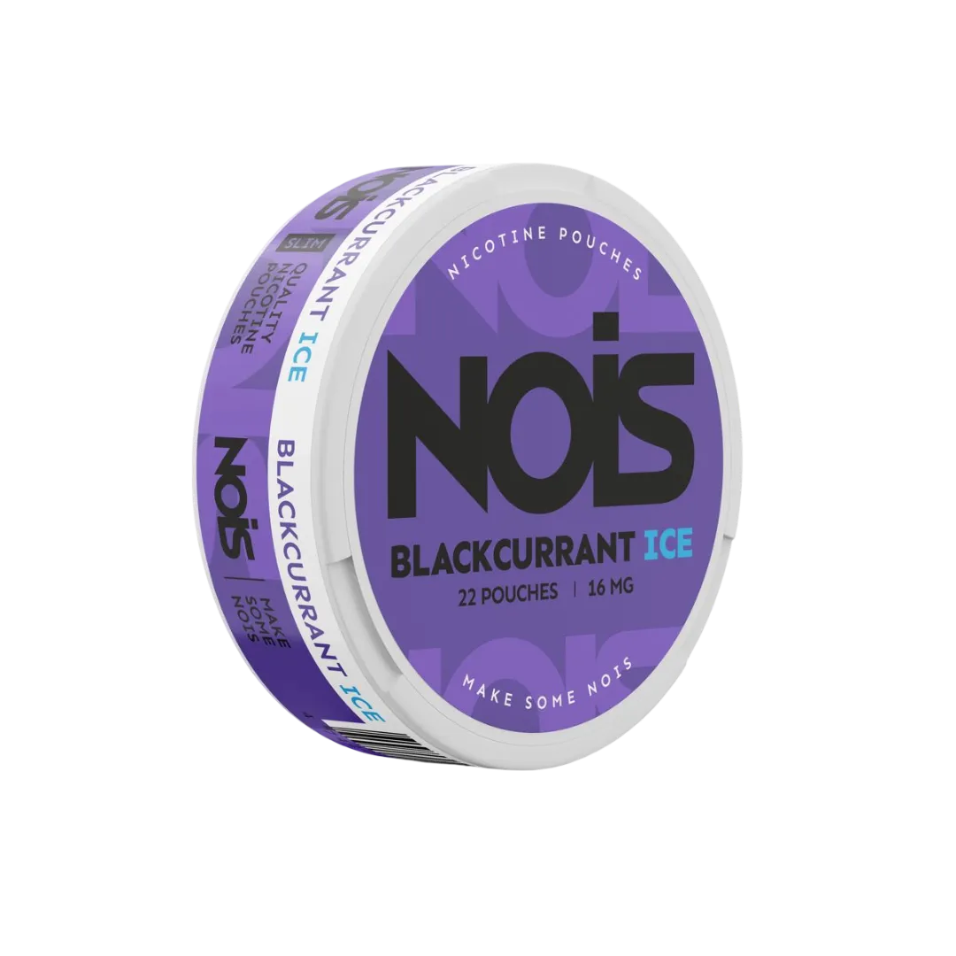 Nois Blackcurrant Ice 16mg 22 Pouches Snus Dose