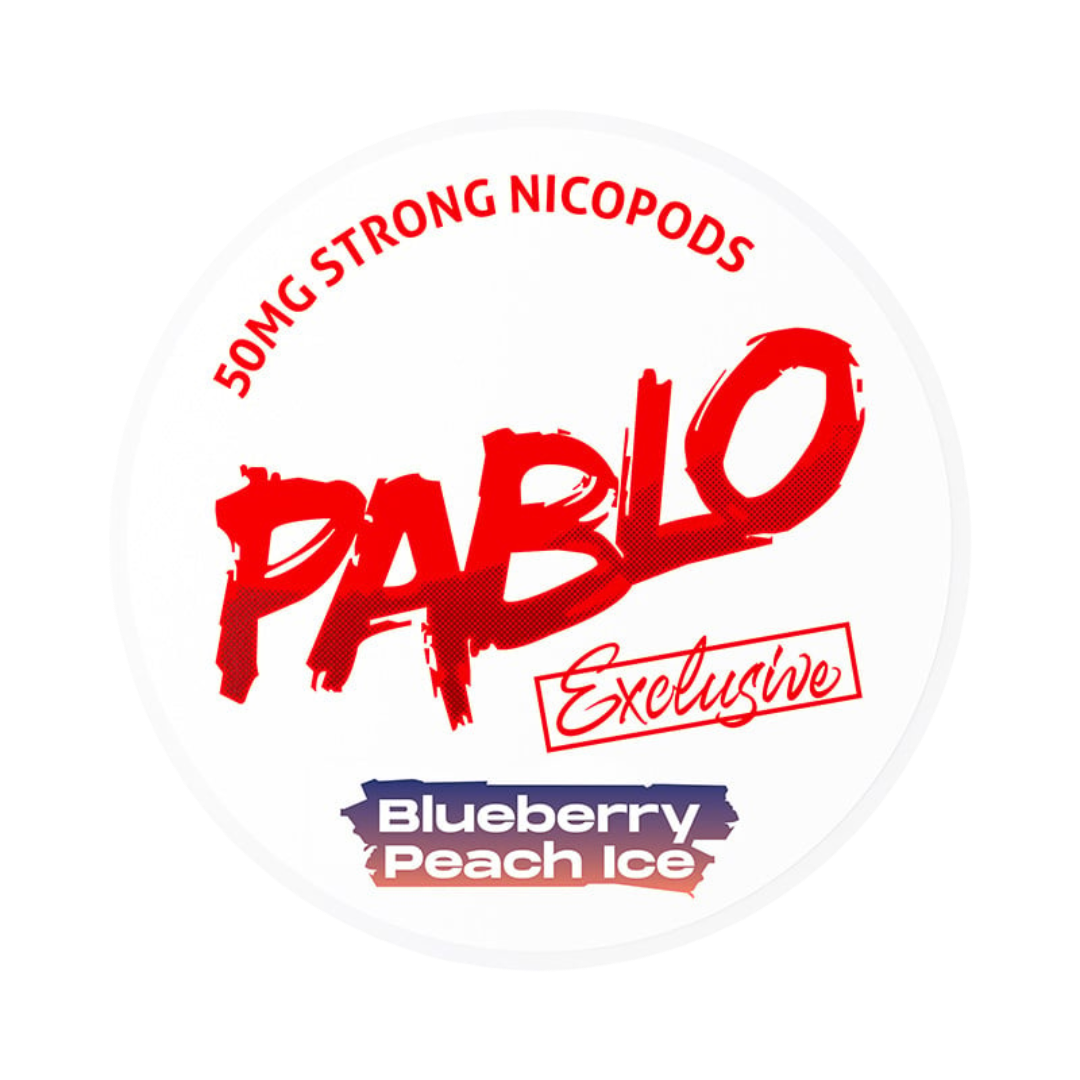 Pablo Exclusive Blueberry Peach Ice – Nikotinbeutel kaufen bei pouchesforyou