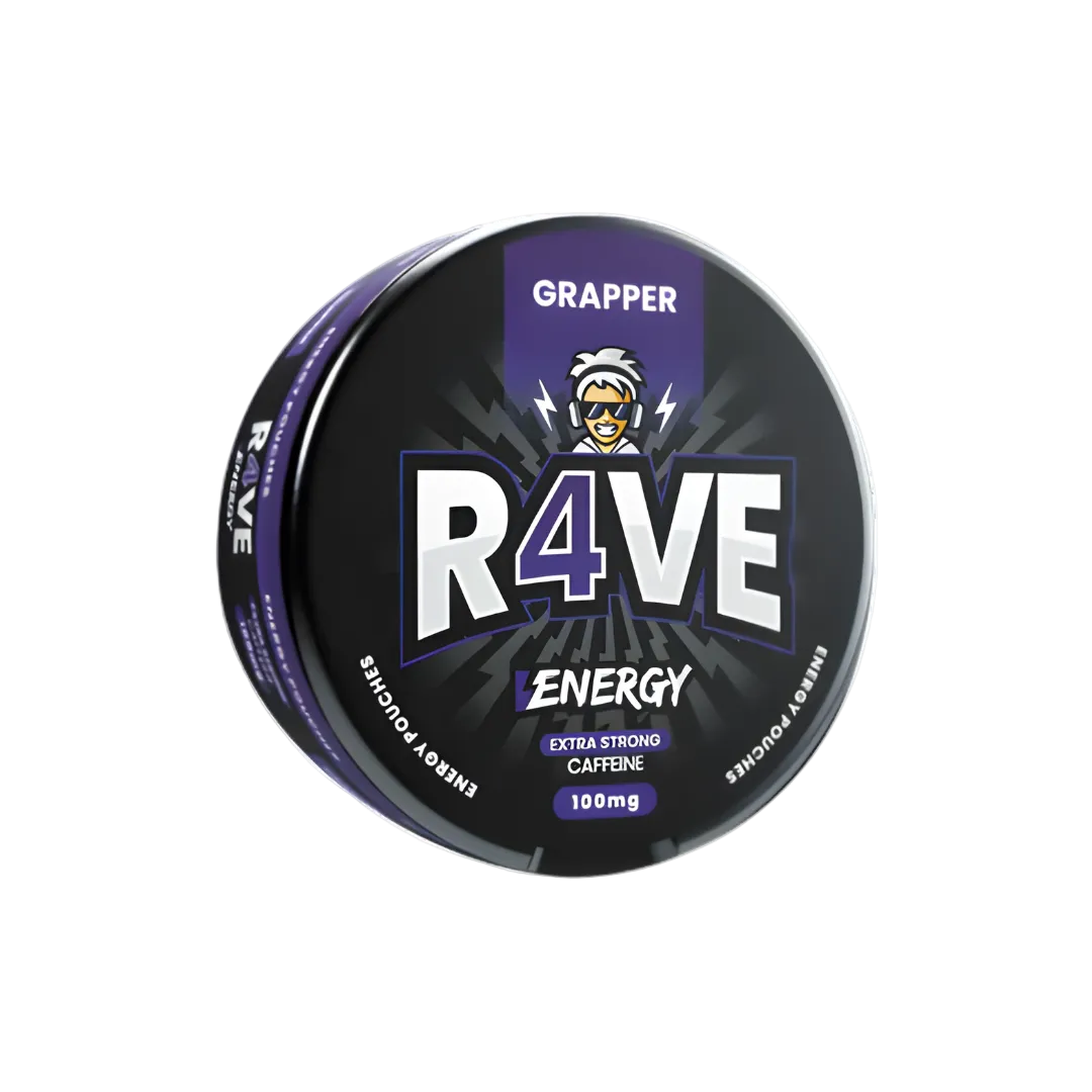 Rave Energy Grapper 100mg Snus Dose