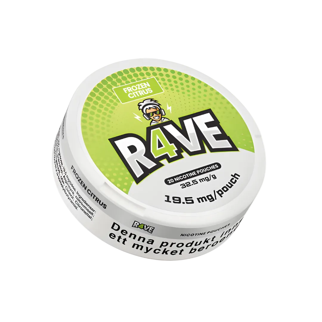 Rave Frozen Citrus 32,5mg Snus Dose