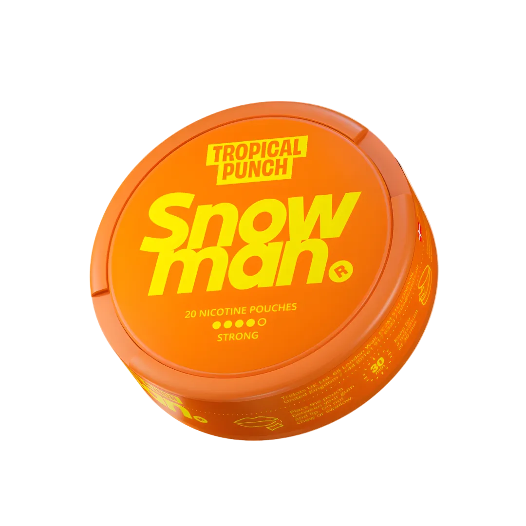 Snowman Tropical Punch Strong 20 Pouches Snus Dose