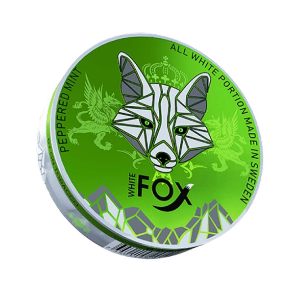 White Fox Peppered Mint – Nikotinbeutel kaufen bei pouchesforyou