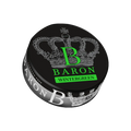 Alt-Text: Baron Wintergreen Snus Dose – herber Minze Geschmack 70mg Slim Format Nicotine Pouches