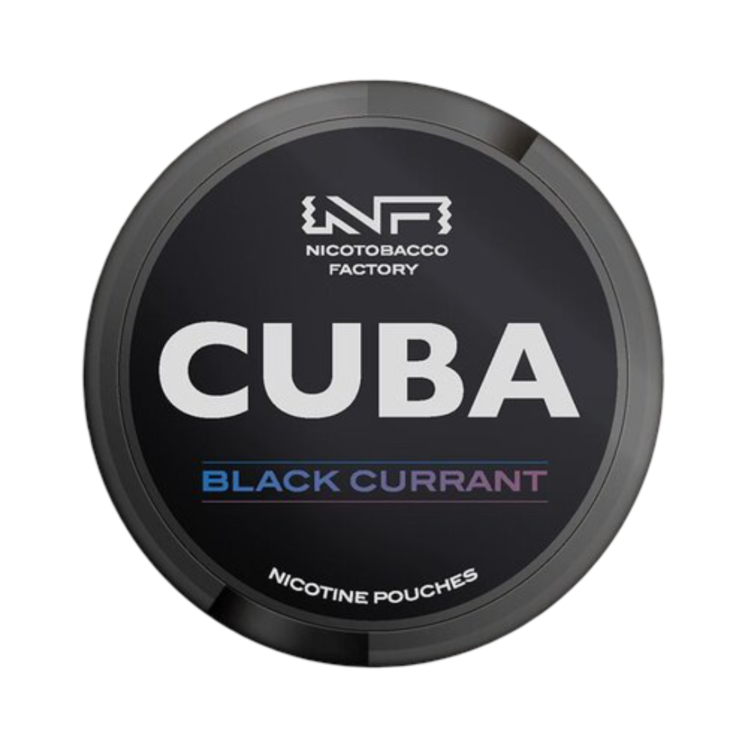 Cuba Blackcurrant Strong – Nikotinbeutel kaufen bei pouchesforyou