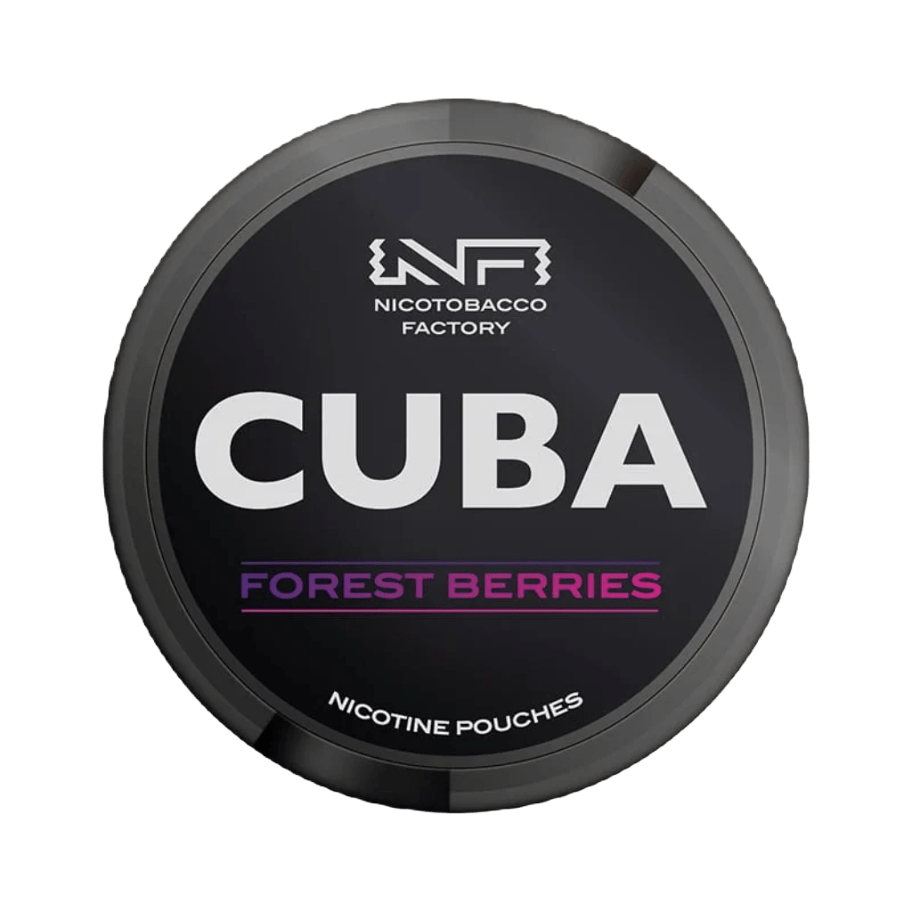 Cuba Black Forest Berries – Nikotinbeutel kaufen bei pouchesforyou