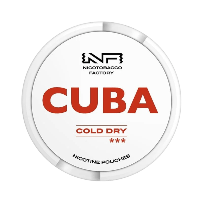 Cuba White Cold Dry – Nikotinbeutel kaufen bei pouchesforyou