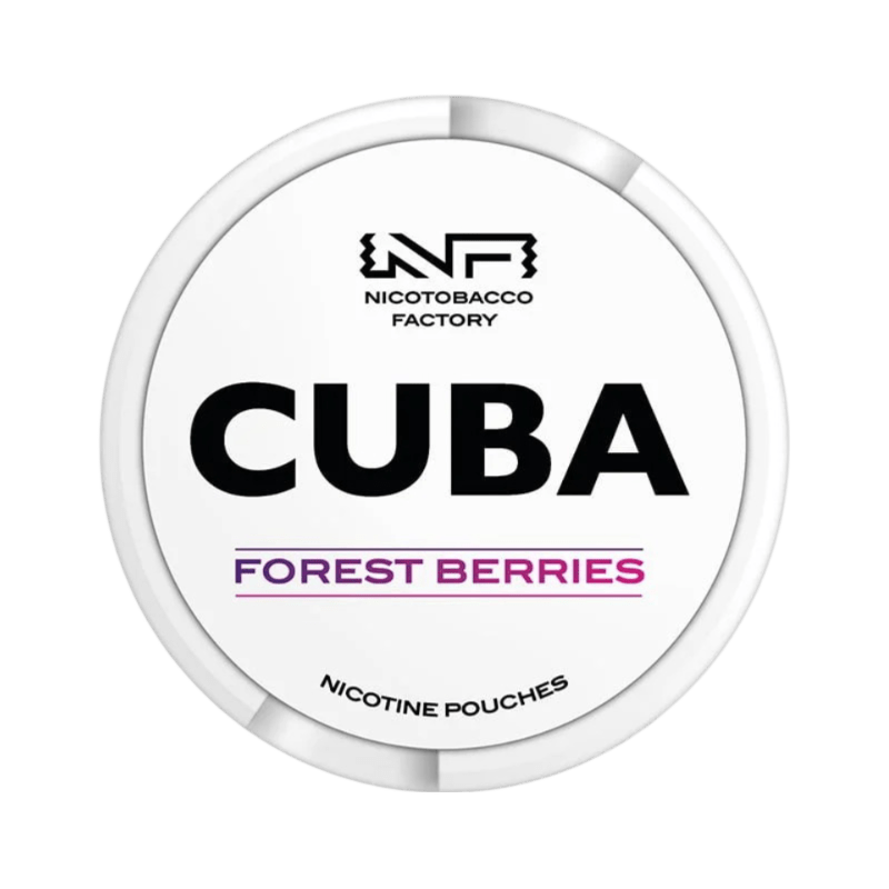 Cuba White Forrest Berries – Nikotinbeutel kaufen bei pouchesforyou