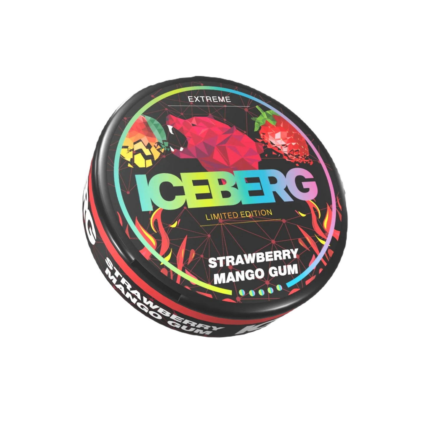 Iceberg Strawberry Mango Gum Strong