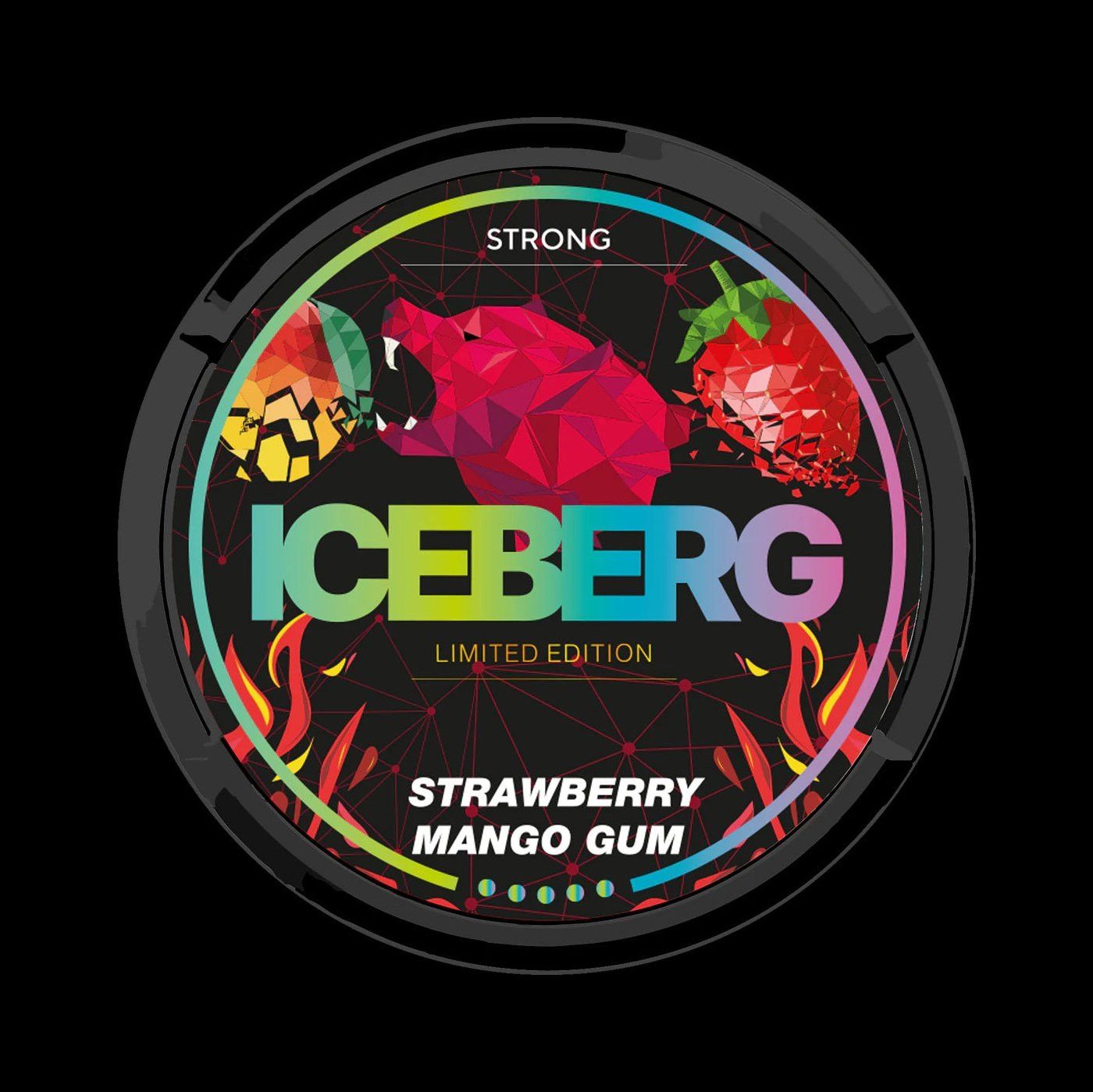 Iceberg Strawberry Mango Gum Strong 20mg