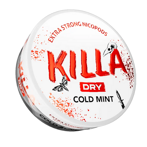 Killa Dry Cold Mint – Nikotinbeutel kaufen bei pouchesforyou