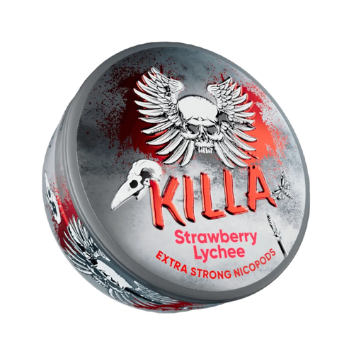 Killa Strawberry Lychee – Nikotinbeutel kaufen bei pouchesforyou