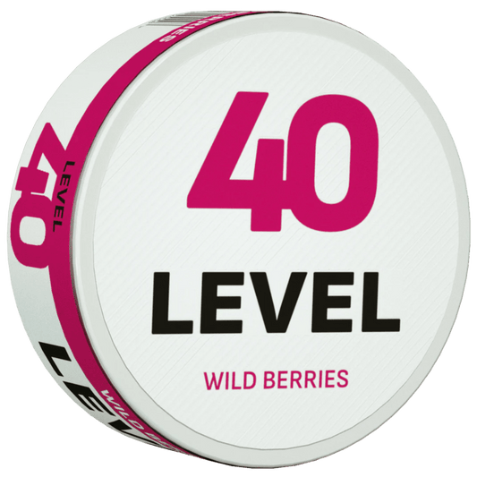 Level Snus 40 Wild Berries - pouchesforyou